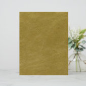 ゴールレザーフェイクテクススクラップブック紙 (スタンド正面)