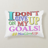 「ゴール与えを上げない」かわいいデザイン。買今 アクセントクッション (正面)