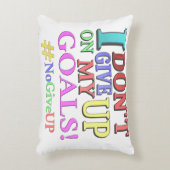 「ゴール与えを上げない」かわいいデザイン。買今 アクセントクッション (正面(垂直))