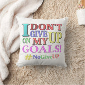 「ゴール与えを上げない」かわいいデザイン。買今 クッション (ブランケット)