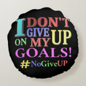 「ゴール与えを上げない」かわいいデザイン。買今 ラウンドクッション (裏面)