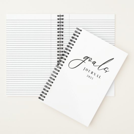 ゴール仕訳帳2025 ノートブック (内側)