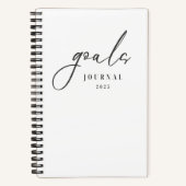 ゴール仕訳帳2025 ノートブック (正面)