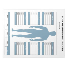 ゴール体測定トラッカー重量損失フィットネス ノートパッド