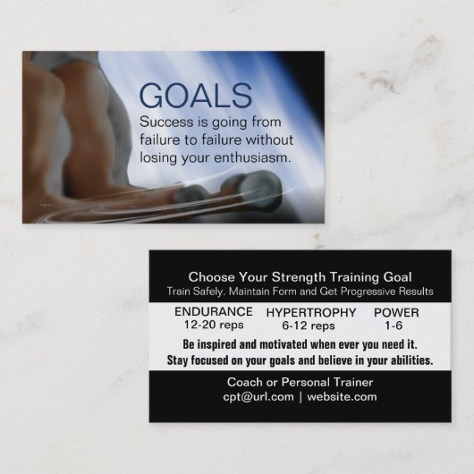 ゴール名刺 名刺 (正面/裏面)