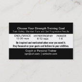 ゴール名刺 名刺 (裏面)