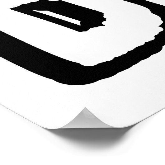 ゴール夢の成功の態度やる気を起こさせる ポスター (角)