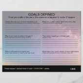 ゴール定義ワークシート (正面)