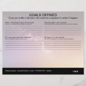ゴール定義ワークシート (裏面)