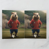 「ゴール得点キャピバラ：究極のサッカーのスター！」 カード (内部)