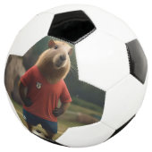 「ゴール得点キャピバラ：究極のサッカーのスター！」 サッカーボール (3/4)