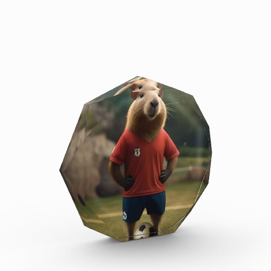 「ゴール得点キャピバラ:究極のサッカーのスター!」 フォトブロック (左)