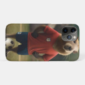 「ゴール得点キャピバラ:究極のサッカーのスター!」 Case-Mate iPhoneケース (裏面(横))
