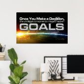 ゴール決定ポスター ポスター (ホームオフィス)