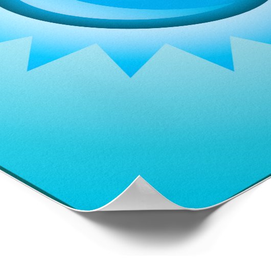 ゴール温度計 ポスター (角)