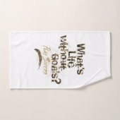 ゴール無しの生活（サッカー） バスタオルセット (ハンドタオル)