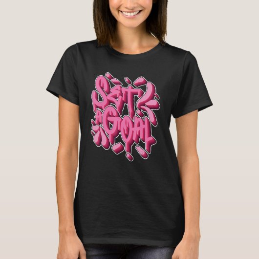 ゴール症状を示す感動的 Tシャツ (正面)