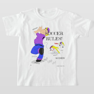 ゴール線おもしろい Tシャツ