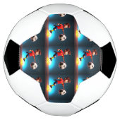 ゴール限定アニメ少年の完璧なキック» サッカーボール (回転)