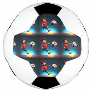 ゴール限定アニメ少年の完璧なキック» サッカーボール