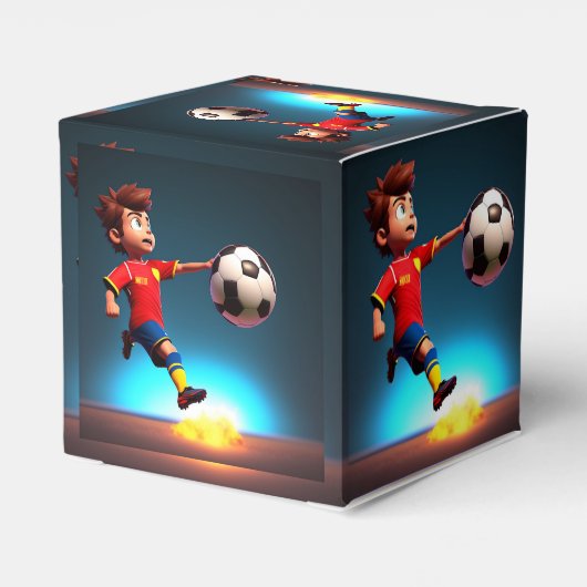 ゴール限定アニメ少年の完璧なキック» フェイバーボックス (裏面サイド)