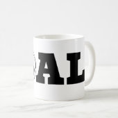 ゴール! サッカーのコーヒーカップ コーヒーマグカップ (正面右)