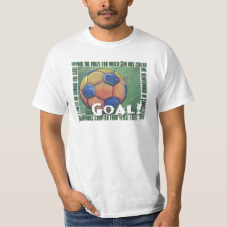ゴール! サッカーのTシャツ Tシャツ