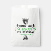 ゴール！サッカー5歳の誕生日パーティー フェイバーバッグ (正面)