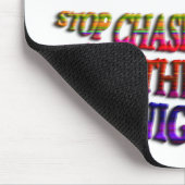 ゴール:ストップ夢を追いかける マウスパッド (コーナー)