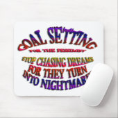 ゴール:ストップ夢を追いかける マウスパッド (マウス)