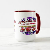 ゴール:ストップ夢を追いかける マグカップ (正面右)