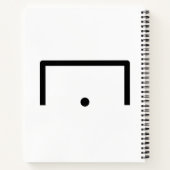 ゴール ノートブック (裏面)