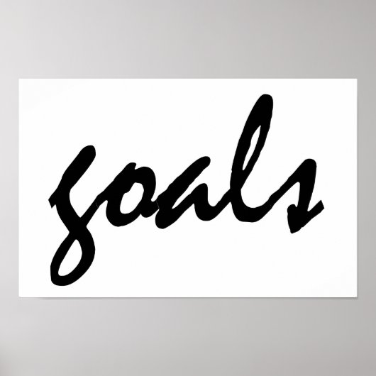 ゴール ポスター (正面)