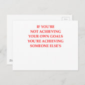 ゴール ポストカード (正面/裏面)