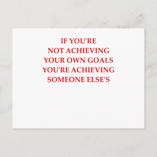 ゴール ポストカード (正面)