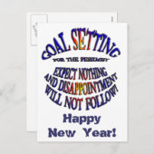 ゴール:何も期待しない シーズンポストカード (正面/裏面)