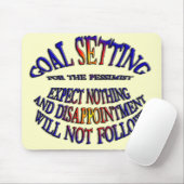 ゴール：何も期待しない マウスパッド (マウス)