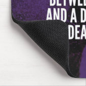 ゴール、夢と期限 – トレーニング やる気を起こさせる マウスパッド (コーナー)