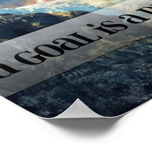 ゴール – 締め切りの夢 ポスター (角)