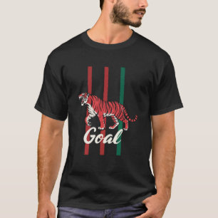 ゴール- Chase It.スコア大。グラフィックTシャツ Tシャツ