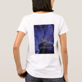 ゴールTシャツに手を伸ばす Tシャツ (裏面)