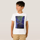 ゴールTシャツに手を伸ばす Tシャツ (正面フル)