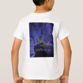 ゴールTシャツに手を伸ばす Tシャツ (裏面)