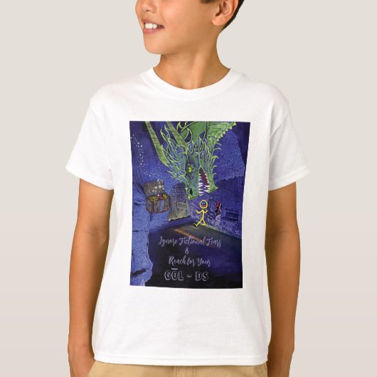 ゴールTシャツに手を伸ばす Tシャツ (正面)