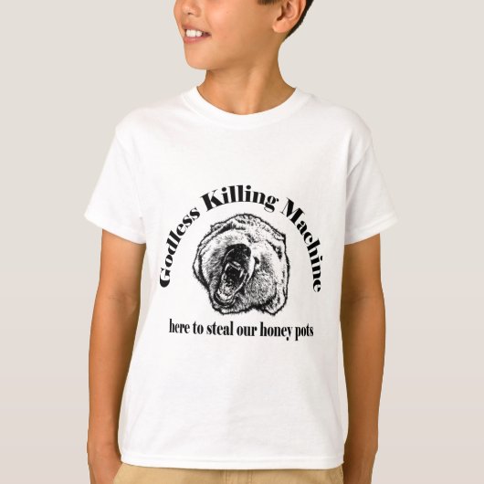 ゴーレスクイリング機 Tシャツ (正面)