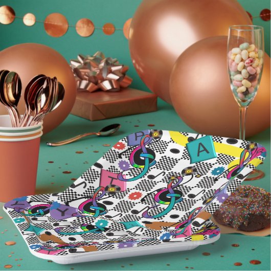 ゴーレトロカクテルナプキン ペーパープレート (複数)