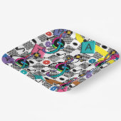 ゴーレトロカクテルナプキン ペーパープレート (傾斜あり)