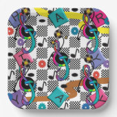 ゴーレトロカクテルナプキン ペーパープレート (正面)