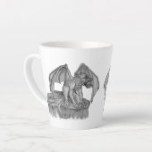 ゴーレムガルゴイル カフェラテマグ (左アングル)