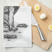 ゴーレムガルゴイル キッチンタオル (四つ折り)